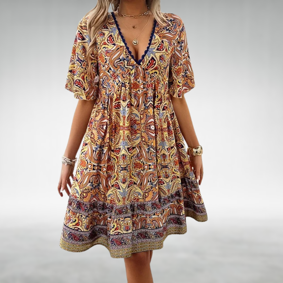 Adriana Boho Mini Dress | Women's Dress