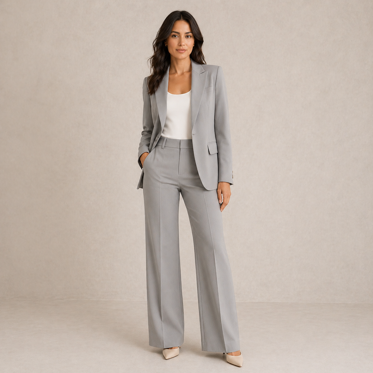 Amara Classic Set | Women's Suit Jacket and Trousers