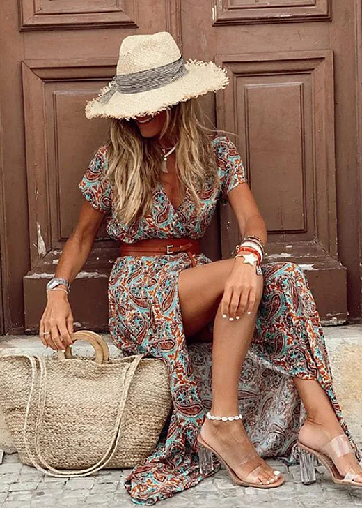 Justine Airy Boho Maxi Dress | Women's Dress