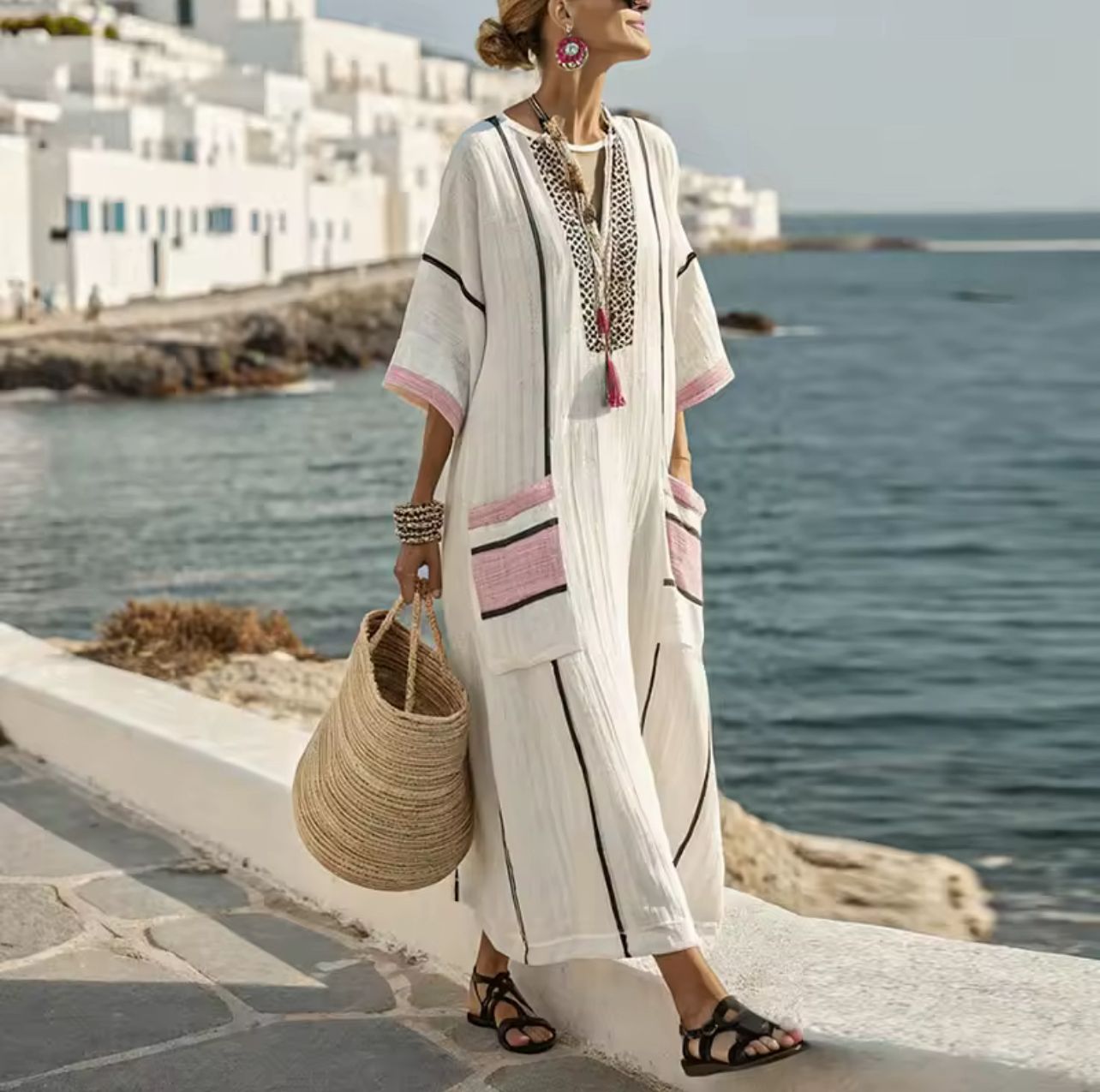Indira Breezy Long Dress | Summer Maxi Dresses for Women