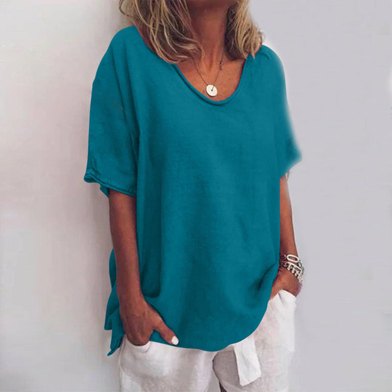 Ellie Comfortable Loose Blouse | Women's Summer Top