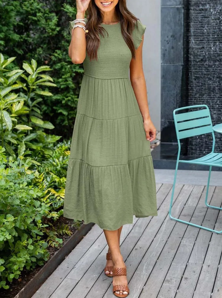 Cyrene Linen Summer Dress | Women’s Dress