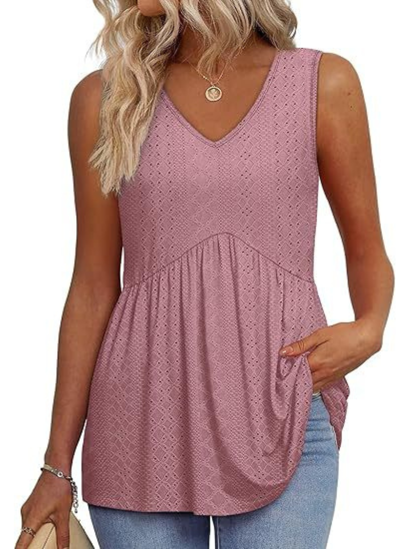 Annie Casual Sleeveless Top | Women's Daily Top
