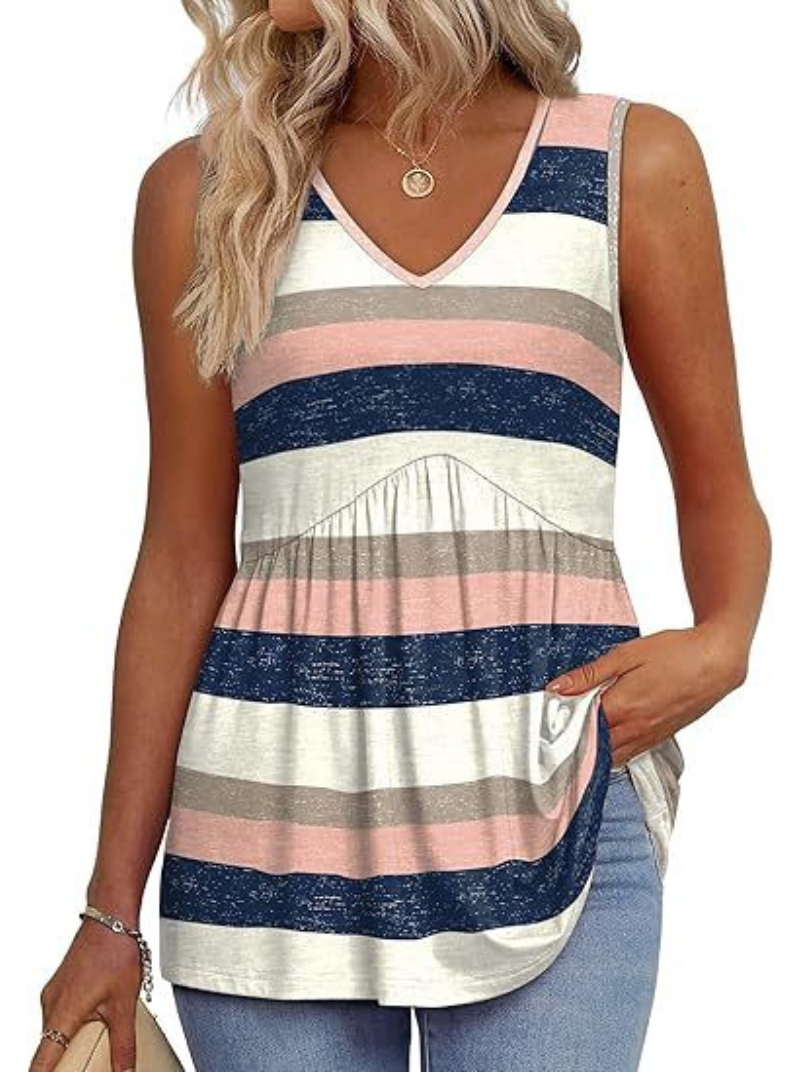 Annie Casual Sleeveless Top | Women's Daily Top