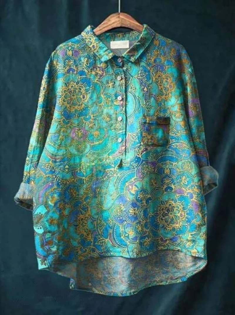 Clair Floral Print Blouse | Women's Summer Top