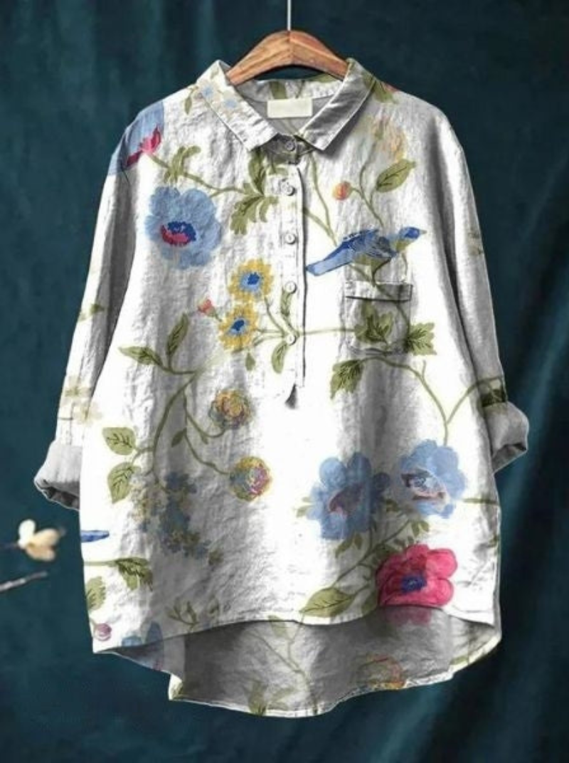 Clair Floral Print Blouse | Women's Summer Top