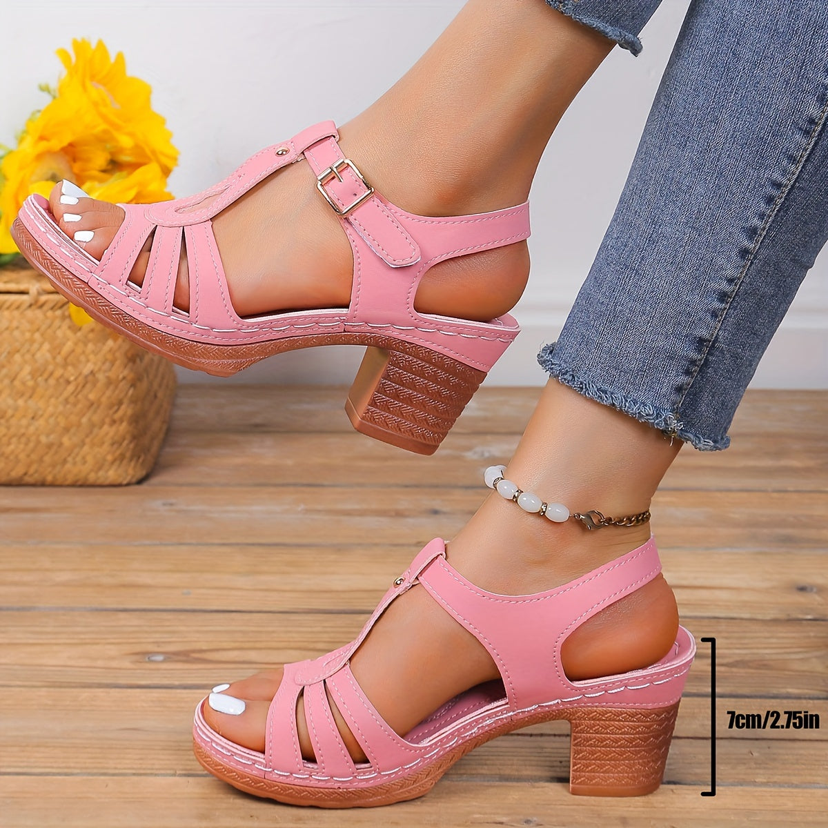 Sierra Classic Buckle Sandals | Women's Footwear