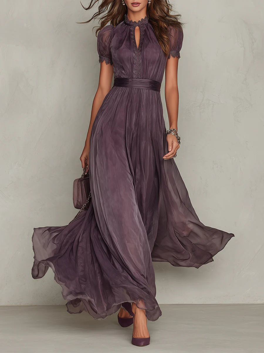 Valentina Maxi Dress | Women's Wedding Guest Dress in Purple