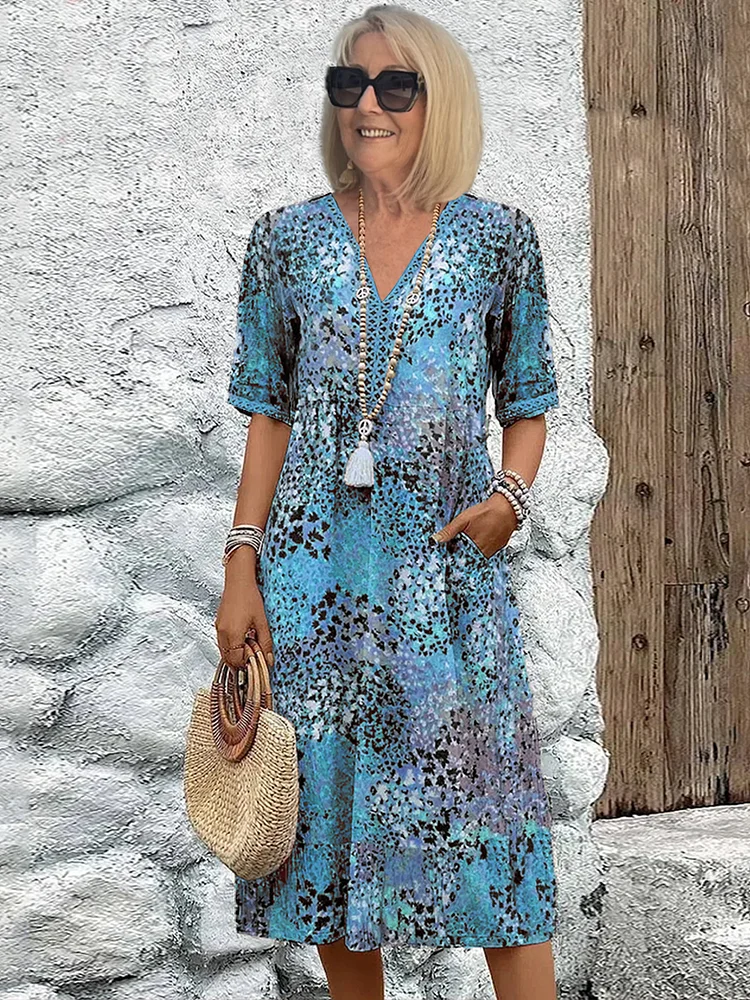 Nayeli Vibrant Midi Dress | Women's Elegant Dress