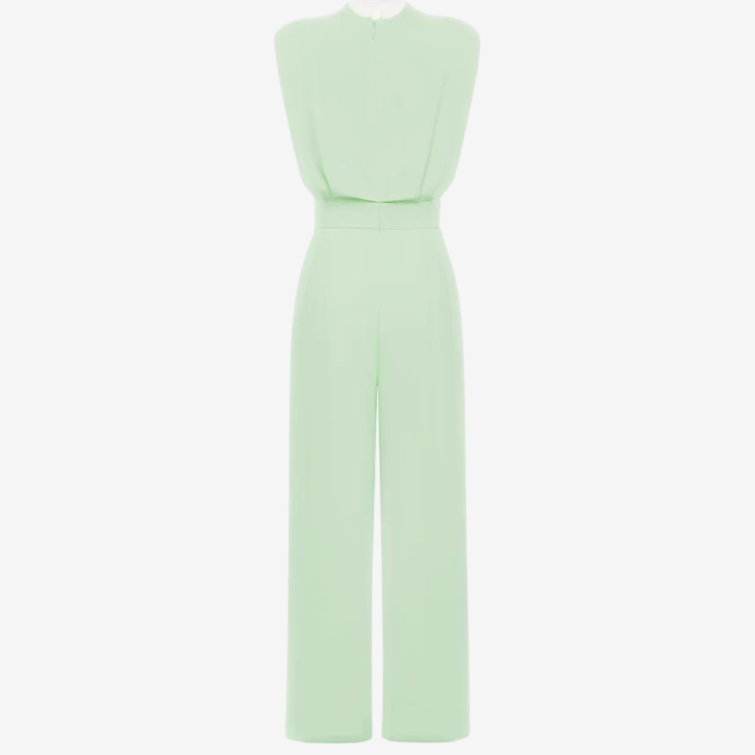 Viera White Jumpsuit | Women's Elegant Everyday Wear